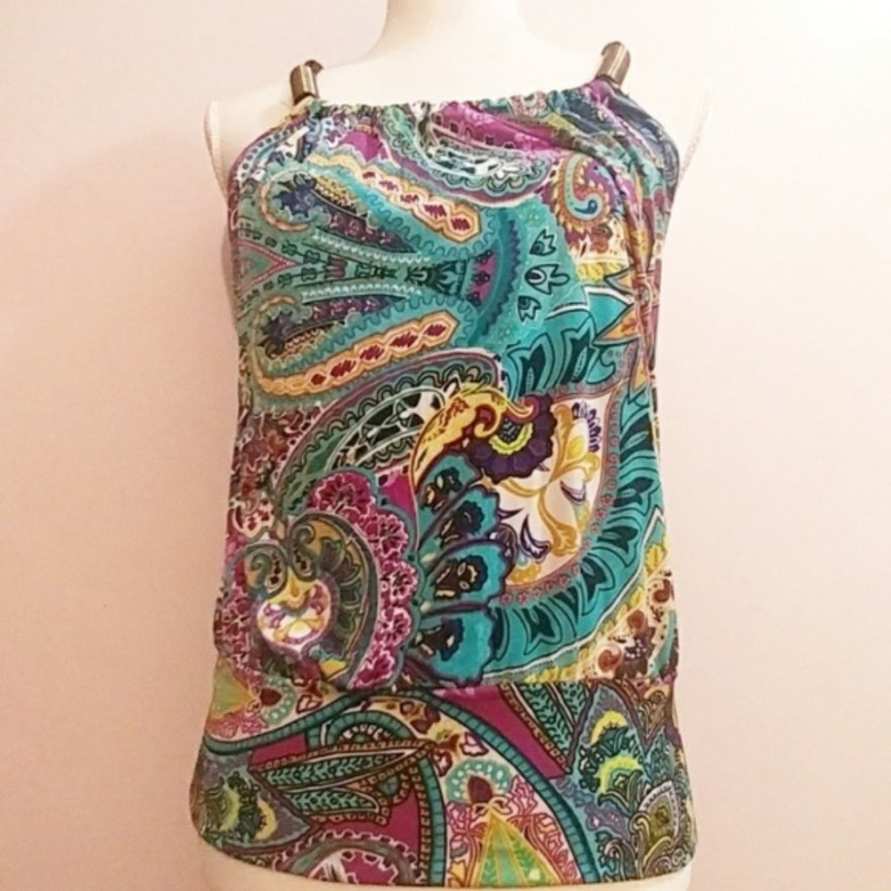 IZ Byer Paisley Tank - Size L